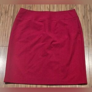 NWOT Worthington Elegant Red Skirt